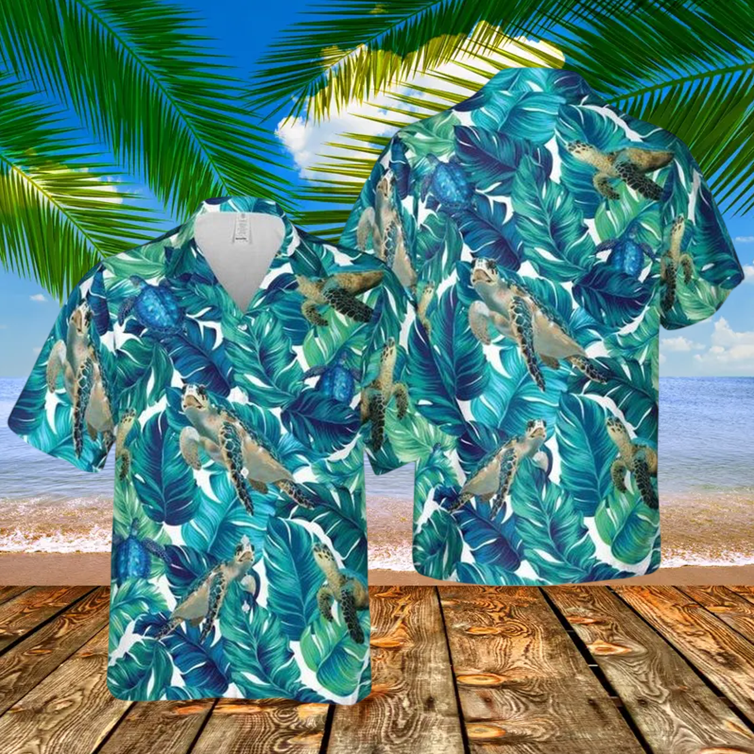 Sea Turtle Tropical Hawaii Shirt