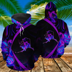 Novelty Amazing Alaska Dog All Over Hoodie