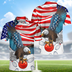 USA Bowling Polo Shirt